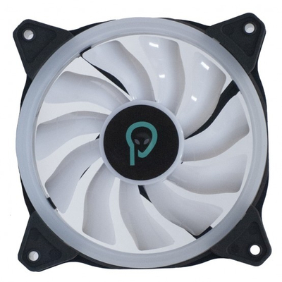 Ventilator kasë Spacer SPFC-120-6P-ARGB, 120mm, ARGB, i zi