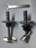 Set montimi kapaku tualeti Cersanit Metropolitan Urb K99-0239, çelik i kromuar, 2 copë, argjend