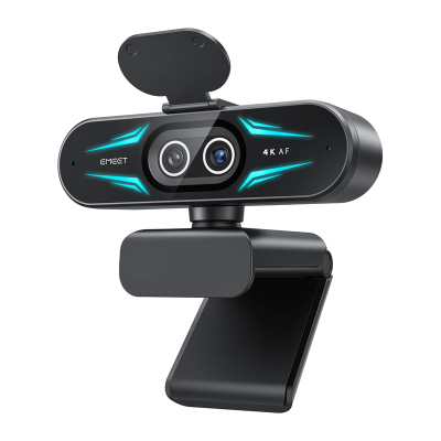 Webcam EMEET C60E 4K, dy kamera, zmadhim 11x, i zi