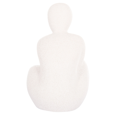 Dekor tavoline Homo 2 13,8x12,5x21Hcm (HM4595), bardhë