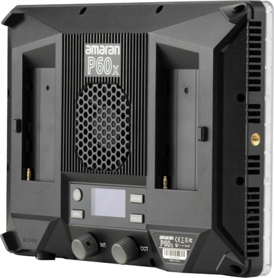 Panel drite LED Aputure Amaran P60x, 60W, bi-color 3200K–6500K, i zi