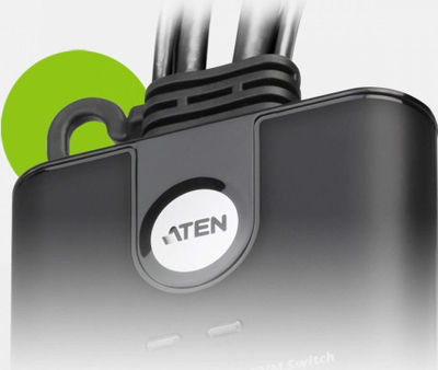 KVM switch Aten CS22HF, 2 porta, HDMI FHD, USB