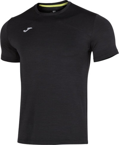 Блуза за трчање Joma Running Night M, кратки ракави, Micro-Mesh, црна