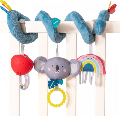 Lodër spirale për karrocë Taf Toys Koala, lodra varëse, për zhvillim shqisor, me shumë ngjyra