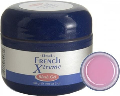 Xhel ndërtues për thonj IBD French Xtreme Blush, 2 oz, LED UV, ngjyrë blush natyrale