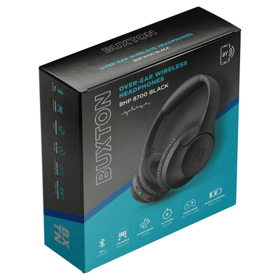 Kufje Bluetooth Buxton BHP 8700, over ear, pa tela, të zeza