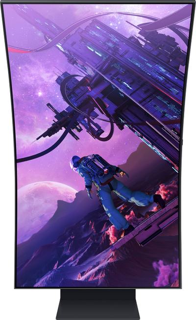 Monitor Samsung Odyssey Ark, 55\", VA, 4K UHD, 165Hz, 1ms, i zi