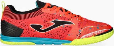 Atlete futsalli Joma Tactico 2207 TACS2207IN, taban gome antirrëshqitës, për lojë në sallë, portokalli
