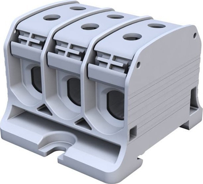 Железнички терминал STB50-3, 6-50mm², 3 поли, сив