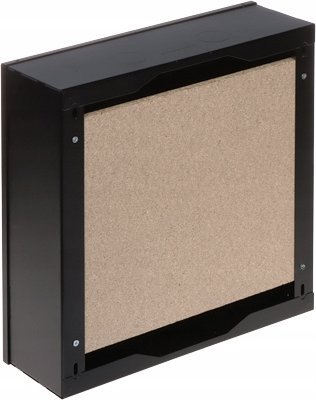 Kuti montuese OBUDOWA TPR-3/ST-BLACK, metal, 300 x 300 x 100 mm, e zezë