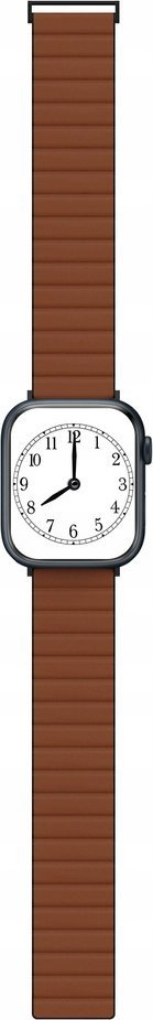 Ремче JCPal FlexDuo за Apple Watch 38/40/41mm, магнетно, TPU PU, црно кафено