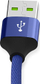 Kabllo karikimi Somostel SMS-BW03, 3 në 1, 1.2m, blu
