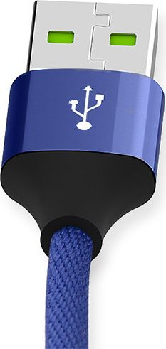 Kabllo karikimi Somostel SMS-BW03, 3 në 1, 1.2m, blu