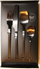 Set lugësh dhe pirunësh Black Modern, 24 copë, çelik inox, i zi mat