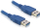Kabllo Delock USB-A në USB-A, 1.5m, e kaltër