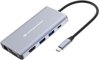 Docking station Conceptronic DONN20G, USB 3.2 Type C, 100W PD, gri