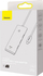 USB-C хаб Baseus Lite Series, 4 USB 3.0 порти, 25 cm, црн