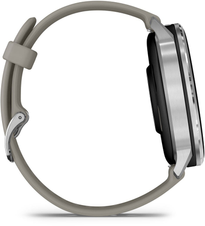 Garmin Venu 4, orë e zgjuar me GPS, bateri gati 12 ditë, çelik inoksi
