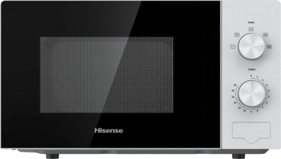 Mikrovalë Hisense, 20L, kontroll mekanik, e bardhë