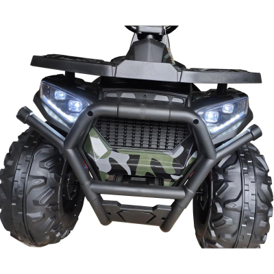 Katërçikël elektrik për kalamaj Enero Traper Military, 12V, 2 motorë, kamuflazh