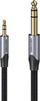 Kabllo audio Vention TRS 3.5mm me 6.5mm, 5m, pambuk i gërshetum, gri