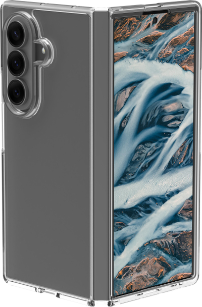 Mbrojtëse e pasme D Bramante Iceland Pro për Galaxy Z Fold7, transparente