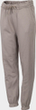 Trenerka për femra 4F Warm Pants, pambuk, prerje e lirshme, bezhë