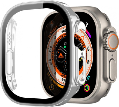 Këse smartwatch Dux Ducis Hamo për Apple Watch Ultra 49mm, metalike, argjendi