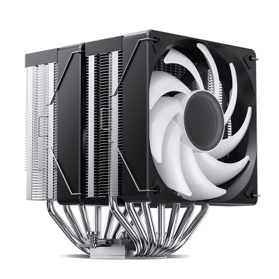 Ftohës CPU Jonsbo CR-3000, dual tower, 2x 120mm ARGB, i zi