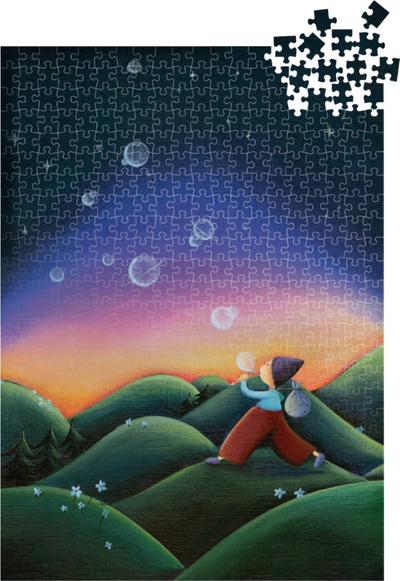 Puzzle Dixit Detours, 500 copë, koleksion arti, shumëngjyrësh