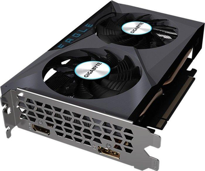 Kartë grafike Gigabyte Radeon RX 6500 XT Eagle 4GB GDDR6 (GV-R65XTEAGLE-4GD), e zezë
