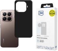 Mbulesë telefoni 3mk Matt Case Pro për Xiaomi 15T Pro 5G, sipërfaqe mat, mbrojtje ushtarake, e zezë
