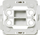 Adapter EQ-3 103094A2A, për çelësa Berker, i bardhë