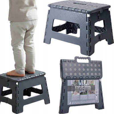 Склопливо табуре Step Up Stool, 22 cm, пластика, сиво