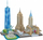 Puzzle 3D Dante City Line New York City (20255), 123 elemente