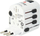 Adapter udhëtimi Skross PRO World USB 7A, universal, me dalje USB, i bardhë