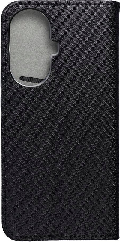 Këllëf-portofol Smart Case për Huawei Nova 12s, me magnet, me funksion standi, i zi