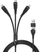 Кабел за полнење CONNECT IT Wirez 6in1, 2x USB C 1x Lightning, 1.25 m, црн