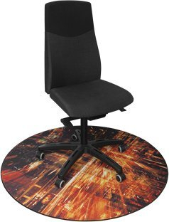 Mbrojtës dyshemeje gaming DELTACO GAMING GAM-126, diametër 110 cm, poliestër, shumëngjyrësh