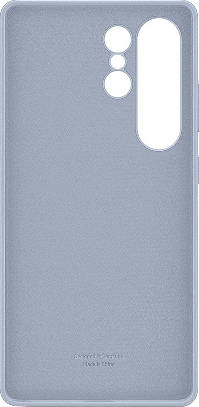 Këllëf telefoni Samsung Kindsuit Galaxy S25 Ultra, lëkurë sintetike, blu e çelët