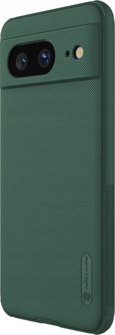 Maskë Nillkin Super Frosted Pro për Google Pixel 8, prej TPU-je dhe polikarbonati, antirrëshqitëse, jeshile e errët