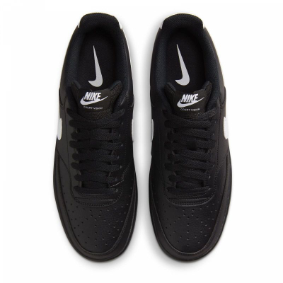 Atlete Nike Court Vision Low M FZ0630-010, lëkurë sintetike, të zeza