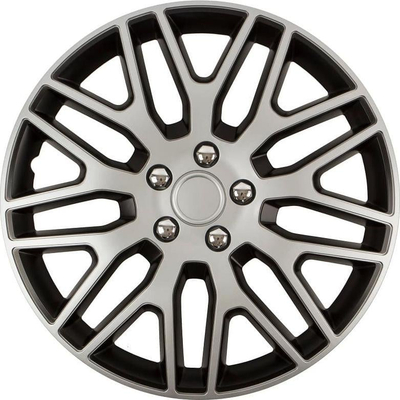 Kapakë rrote Versaco Dakar NC 10942, 14", set me 4 copë, zi me argjend