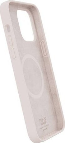 Kopertinë Puro ICON MAG MagSafe për Apple iPhone 14 Pro, silikon, Dusty Pink