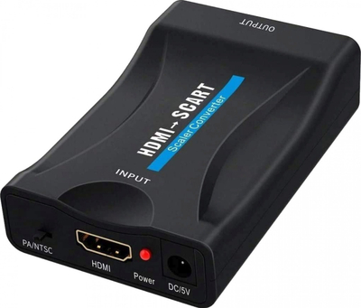 Konvertues HDMI në SCART PremiumCord, Full HD 1080p, me adapter 230V