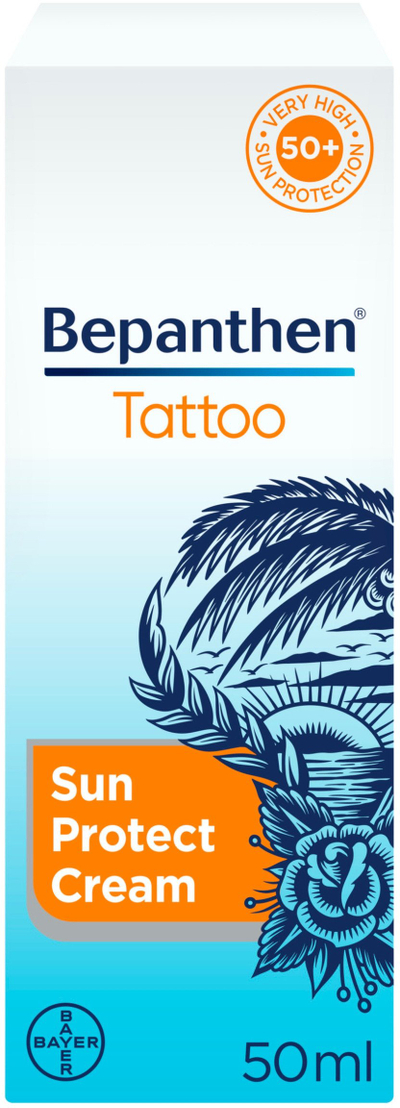 Krem dielli për tatu Bepanthen Tattoo, SPF 50+, 50 ml