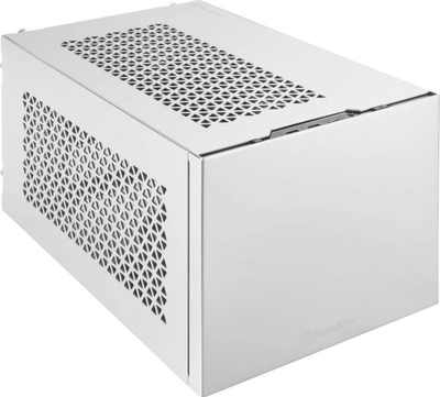 Kasë SilverStone Sugo 15, e argjendtë, Micro Tower