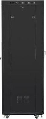Kabinet rrjeti Lanberg Standing Rack 19" 42U, 600x1000mm, i zi