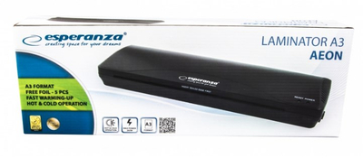 Laminator Esperanza AEON A3 EFL003, format A3, i zi