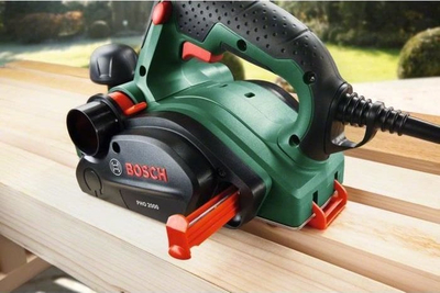 Planer elektrik Bosch PHO 2000, 680W, për dru, jeshil e zi